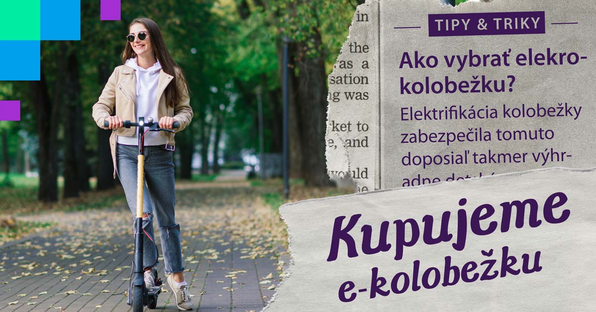 Ako vybrať elektro kolobežku?